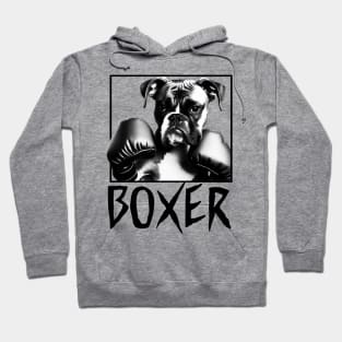 Boxer Dog - 4 Hoodie